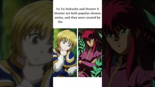 Popular Anime #shorts #hunterxhunter #yuyuhakusho #anime #ytshorts #viral