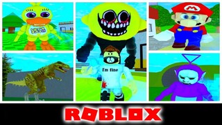 The Crazy Killer Roblox Elevator with Lemon Demon and Chica