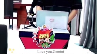 Gemini's letter to fourth. we hope that your friendship will stay until the last..