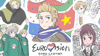 [APH/Handwritten] Hetalia x Eurovision Song Contest 2021