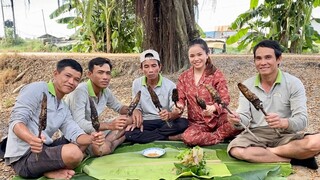 Món Ăn Nổi Tiếng Nhất Ở Miền Tây • CÁ LÓC NƯỚNG RƠM | Fish