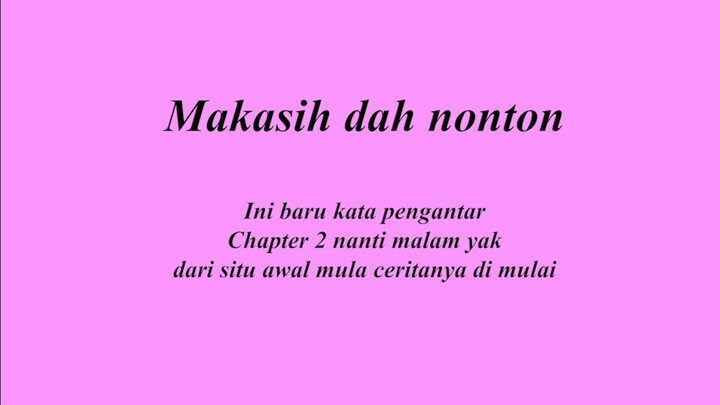 Amegami chapter 1 (kata pengantar)