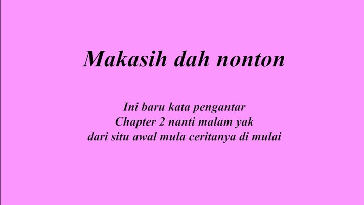 Amegami chapter 1 (kata pengantar)