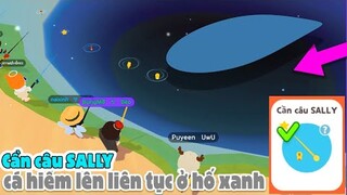 Đi săn cá mới bằng cần câu Sally, Cá hiếm mới lên liên tục đếm không xuể | Play together