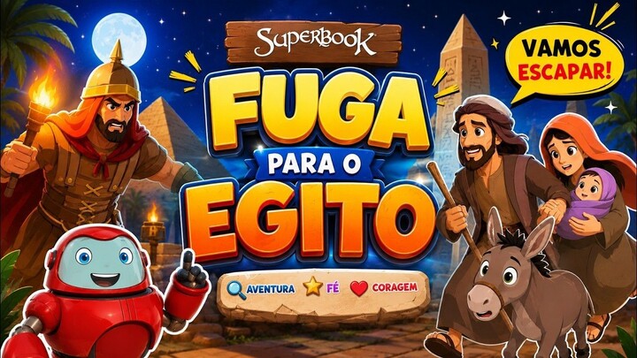 SUPERBOOK O JOGO - Fuga para o Egito - Com a Turma do Nane