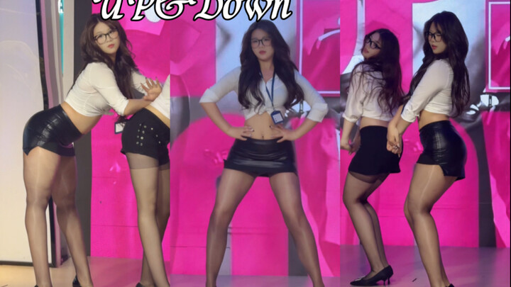 Exid-UpDown Hip Swing Dance (Leather Skirt Version
