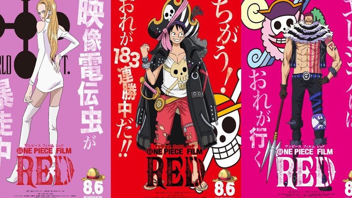 การออกแบบตัวละคร One Piece Film Red