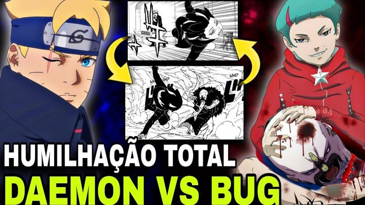 FÁCIL!! DAEMON CONTRA O BUG SHINJUU? A BEIRA DO CAOS MESMO | BORUTO VORTEX