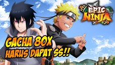 GACHA 80x DI SERVER GLOBAL!! DEMI CHARACTER SS TERBARU + EVENT LAWAN KYUBI 🔥 - EPIC NINJA : GOD