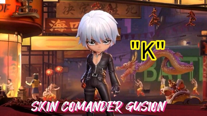 review skin MCGG gusion "K" menyala komanderku🤩