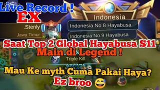 Ketika Ex Top Hayabusa Indonesia Main di Legend ! Stenly Hayabusa Gameplay !