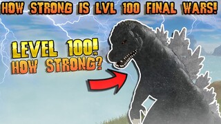 THE STRONGEST KAIJU? How Strong Is Level 100 Final Wars!? | Roblox Kaiju Universe