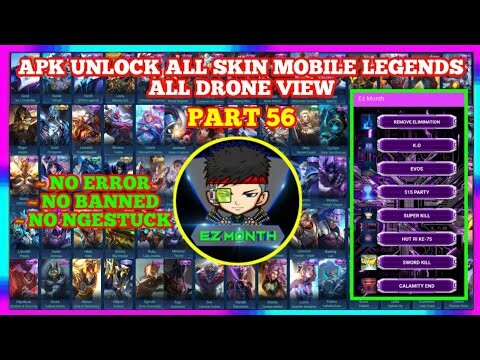 CARA MEMPERLUAS TAMPILAN MAP MOBILE LEGENDS PATCH YVE - APK EZ MONTH PART 56 WORK FILE A,B,C