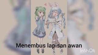 Bestie? // ver vtuber uruha rusia & usada pekora 💚💙