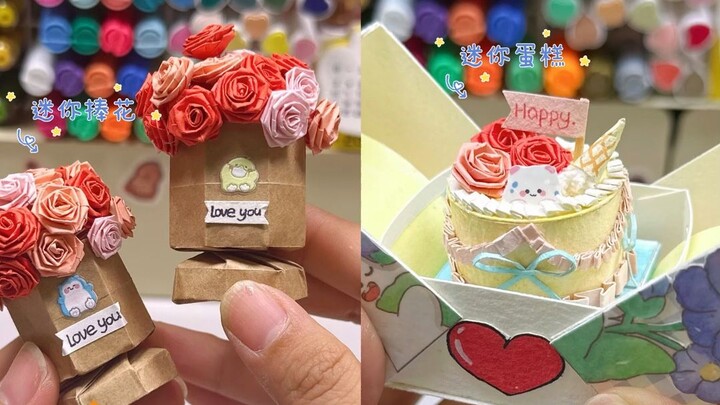 [Tutorial Kerajinan Tangan] Buat Sendiri Berbagai Hadiah Kecil Buatan Tangan | Empat Cara