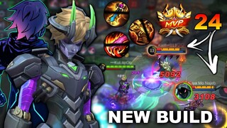 CORE MONSTER! DYRROTH New Best Build for JUNGLE | MOBILE LEGENDS