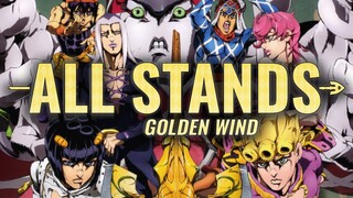 ALL STANDS IN GOLDEN WIND (anime ver.)