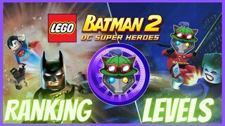 Ranking all LEGO Batman 2 Levels from Worst to Best