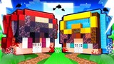 Nico vs Cash SCARY HOUSE Build Challenge!