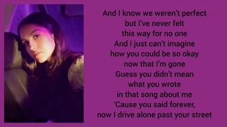 Olivia Rodrigo - Drivers License [lyrics]