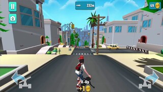 Game Android Offline - Faily Skater - Gameplay 😁😆