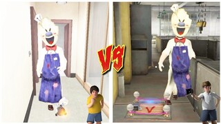 J's Explosive Trap VS Mike's Explosive Trap Against Rod in Ice Scream 5 Friends