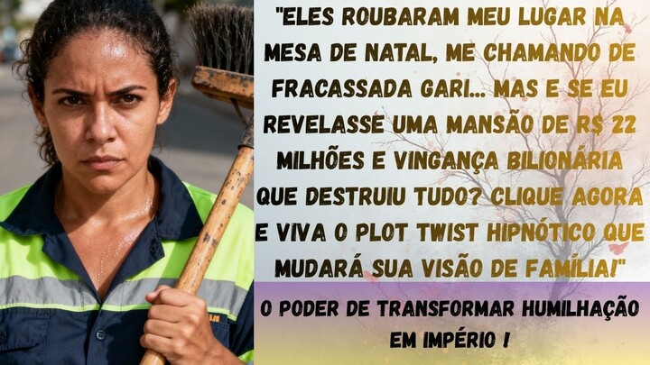 Voltei pra casa no Natal, mas meu cantinho na mesa tava tomado. "É só a galera da família mesmo..."