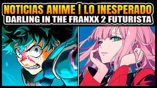 DARLING IN THE FRANXX 2 ¿SERÁ POSIBLE? NUEVO ANIME DE SU DIRECTOR Y BOKU NO HERO SE DESPIDE!