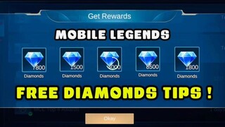 MLBB - Free diamond tips!