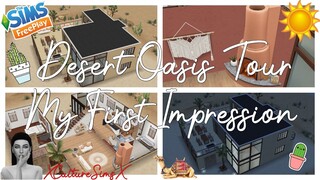 The Sims FreePlay - 🌵🕌🏜 | DESERT OASIS Tour | My First Impressions, It Could Have Been Better