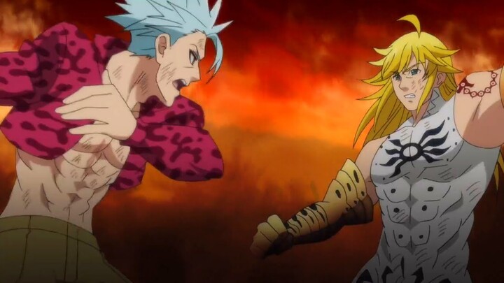 Ban Vs Demon King Meliodas Part 2 (English Dub) | Seven Deadly Sins Season 4