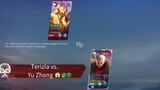 1v1 Yu Zhong vs. Terizla. It lasted for decades 😱. surely got ended by the minions 😂