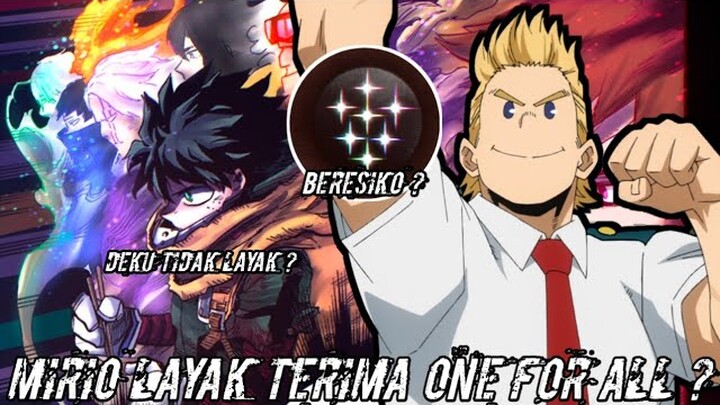 Deku atau Mirio, siapa lebih layak terima one for all ? [my hero academia]