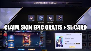 CLAIM SKIN EPIC GRATIS + STARLIGHT CARD DAN SKIN LESLEY ANNUAL STARLIGHT - MOBILE LEGENDS