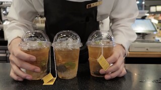 Cafe Vlog | Trà táo mát lạnh #cafevlog