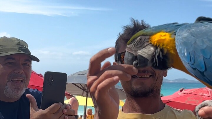 ele veio até mim