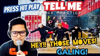 Press Hit Play -   'Tell Me' Official Dance Practice | REACTION