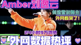 Foreign website: The Chuang 2021 stage made me cry! Amber's debut performance "Shake That Brass" rec