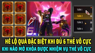 Bất Ngờ Về Phần Quà Đặc Biệt Khi Tích Lũy Đủ 6 Thẻ Vô Cực || Cách Mở Khóa Nhiệm Vụ Thẻ Vô Cực Mới 33