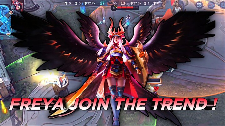 FREYA X AWAS OMBAK JOIN TREND😜 - MLBB