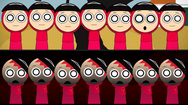 Squidki Game Funny Animation All Characters With One