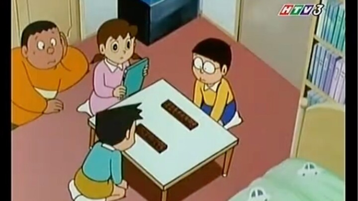 Doraemon - HTV3 lồng tiếng - tập 37 - Ống toả nhiệt hạnh phúc và Điện thoại yêu cầu chiến thắng