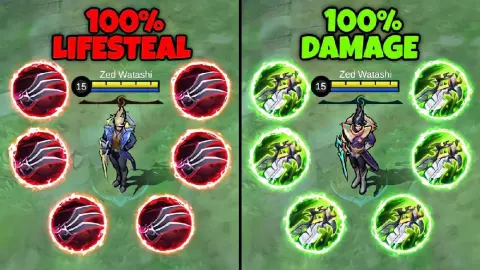 100% Lifesteal vs 100% Damage