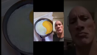 The rock reaction clips #satisfying #viral #shorts