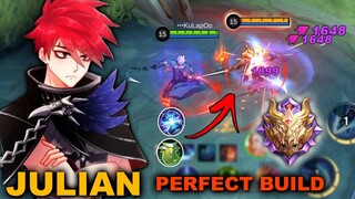 JULIAN Perfect Build For GLORY | MLBB | JULIAN TOP 1 GLOBAL BUILD