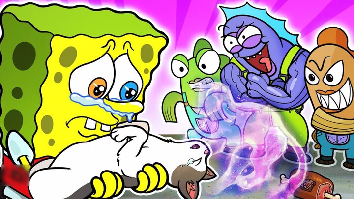 แม่สปันจ์คลอดลูกแฝดสาม พี่น้องฟองน้ำทั้งสามถูกบังคับให้แยกจากกันตั้งแต่ยังเป็นเด็ก กลับมาคบกันอีกได้