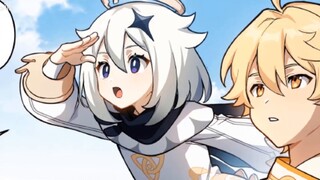 【原神有声漫】空哥：我的头发！！！