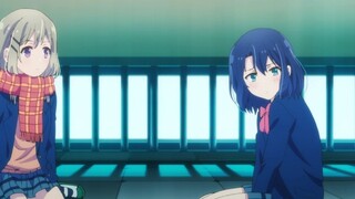 Shimamura sangat genit pada Adachi dan dia benar-benar jatuh cinta (//∇//)