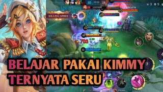 PERTAMA KALI COBA HERO KIMMY | GAMEPLAY KIMMY MLBB