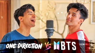 BTS v/s ONE DIRECTION (Mashup by Aksh Baghla)